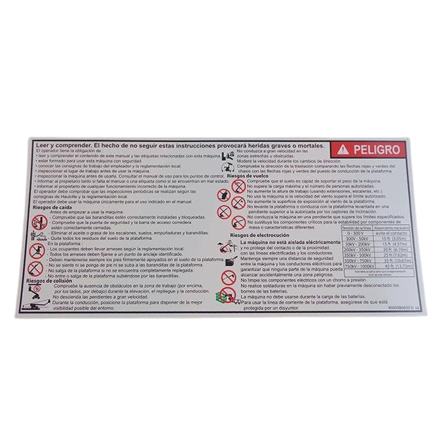 4000086650 Troubleshooting | Genuine Haulotte