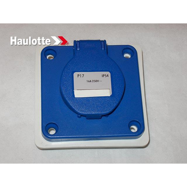 4000089890 Plug Socket 2P+T | Genuine Haulotte