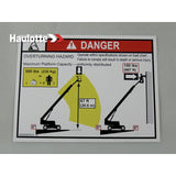 4000096950 Height Label | Genuine Haulotte