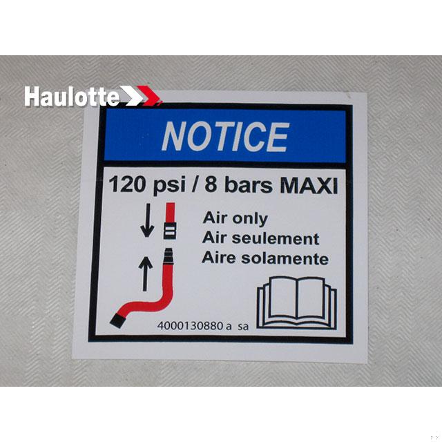 4000130880 Information Explanation | Genuine Haulotte