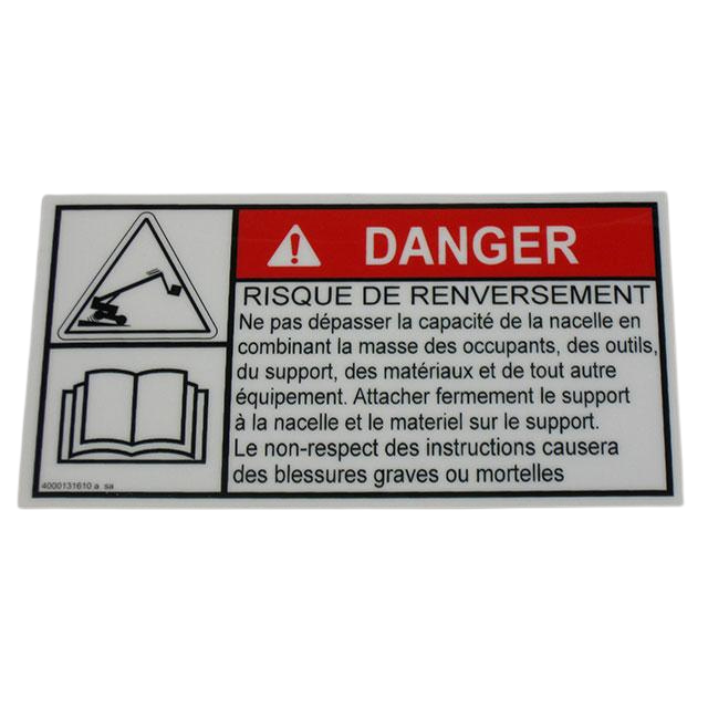 4000131610 Information Explanation | Genuine Haulotte