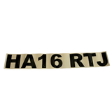 4000138100 Commercial Name Label | Genuine Haulotte