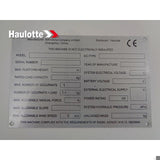 4000309090 Manufacturer Plate | Genuine Haulotte