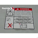 4000317630 Danger | Genuine Haulotte