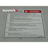 4000360890 Instruction Label | Genuine Haulotte