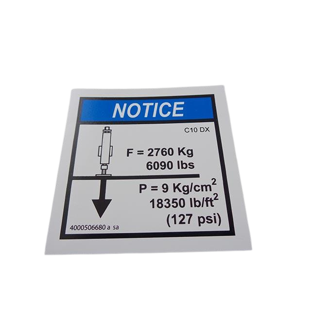 4000506680 Ground Pressure Load C10Dx C26 | Genuine Haulotte