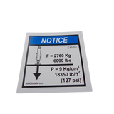 4000506680 Ground Pressure Load C10Dx C26 | Genuine Haulotte