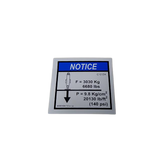 4000506710 Ground Pressure Load C12Dx C33 | Genuine Haulotte