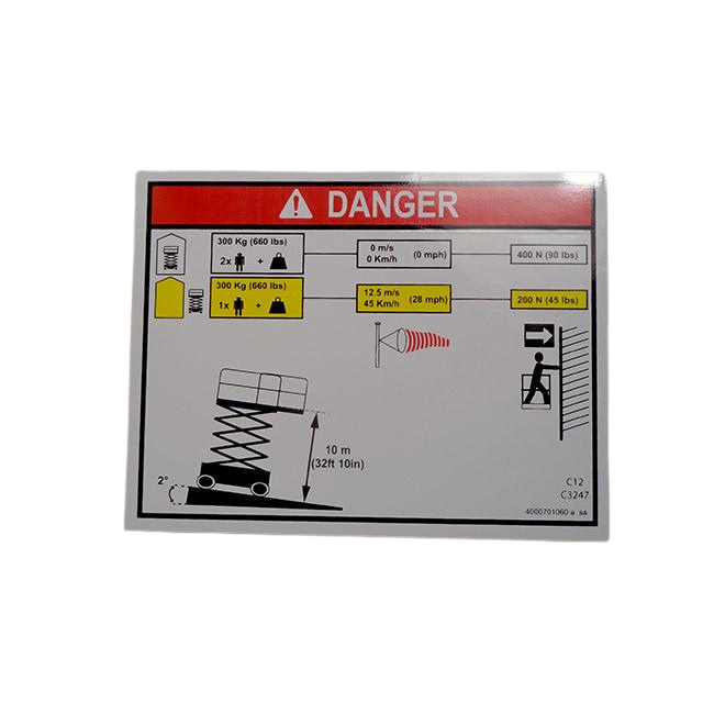 4000701060 Load Height | Genuine Haulotte