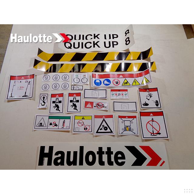 4000713070 Commercial Name Label | Genuine Haulotte