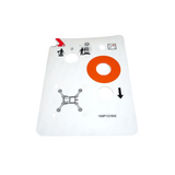 4000713280 Turret Control Panel Label | Genuine Haulotte