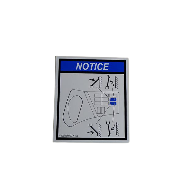 4000821050 Mov Management Label | Genuine Haulotte