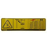 4001052120 Electrocution Danger | Genuine Haulotte