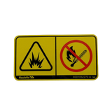 4001052270 Flammable Label, Decal | Genuine Haulotte