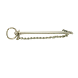 A-00028 Clevis Pin-Tension Lock 1/2 X 8 1/4 W/12In Chain Lanyard | Genuine Haulotte