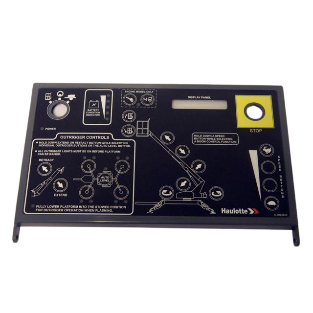 A-00238-L Lid-Ground Control With Overlay-Telescopic | Genuine Haulotte