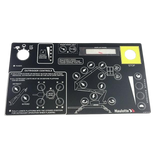 A-00712-D Control Box Decal Overlay-Lower Articulating No Jib Rotate | Genuine Haulotte