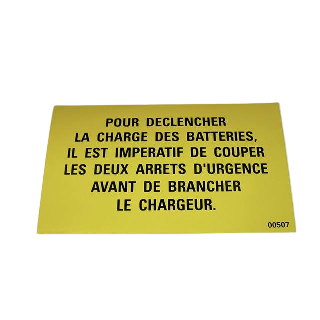 ABM00507 Label | Genuine Haulotte