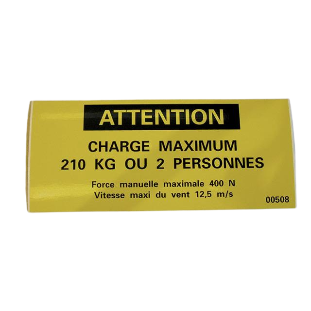 ABM00508 Label | Genuine Haulotte