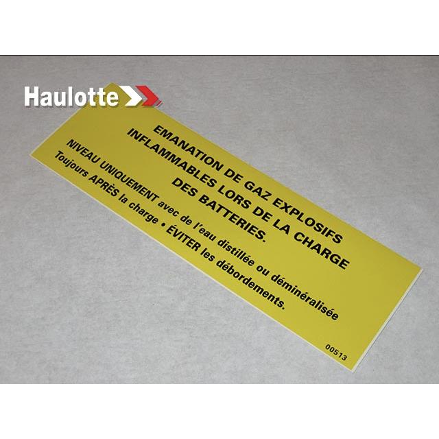 ABM00513 Label | Genuine Haulotte