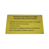 ABM06670 Label | Genuine Haulotte