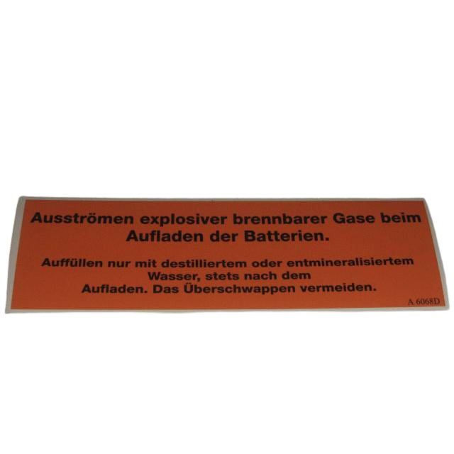 ABMA6068D Label | Genuine Haulotte