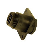 B01-09-0087 Receptacle-Flange-9 Pin | Genuine Haulotte