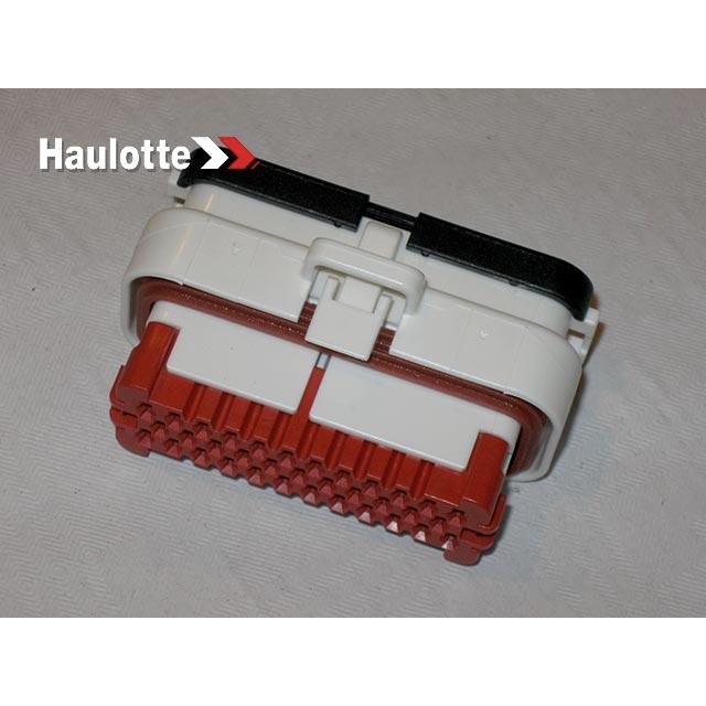 B01-09-0149 Plug-35 Pin-Amp Tyco-White | Genuine Haulotte