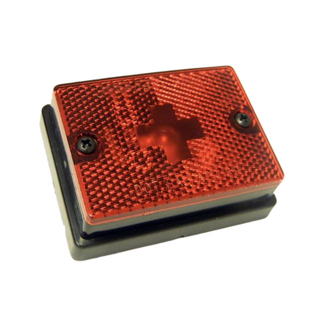 B01-10-0022 Side Marker-Red 2Inx2.75In | Genuine Haulotte