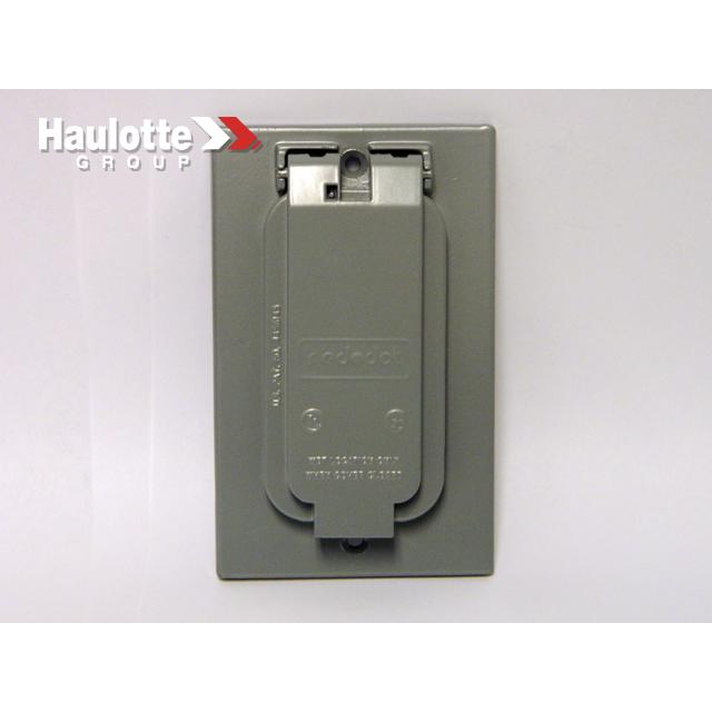 B01-10-0392 #Ccgv Cover-Vertical Gfi Receptacle | Genuine Haulotte