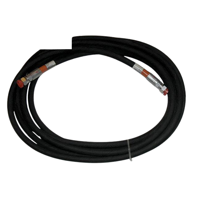 B02-01-0304 #6 X 276In With #6 Fmorfs Str (Eca) (Orange) And #6 Fmorfs Str (Tele Ext) (Orange) Hydraulic Hose | Genuine Haulotte