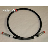 B02-01-0334 Hose, Hydraulic, #6 X 55In With #6 Fmorfs Str (Ret) (Blue) And #6 Fmorfs Str (Ret) (Blue) | Genuine Haulotte