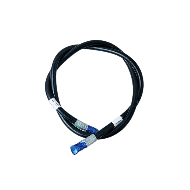 B02-01-0343 #4 X 54In With #4 Fmorfs Str (Jib Ret) (Blue) And #6 Fmorfs Str (Jib Ret) (Blue) Hydraulic Hose | Genuine Haulotte