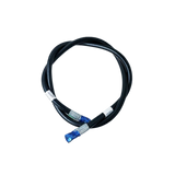 B02-01-0343 Hose, Hydraulic, #4 X 54In With #4 Fmorfs Str (Jib Ret) (Blue) And #6 Fmorfs Str (Jib Ret) (Blue) | Genuine Haulotte