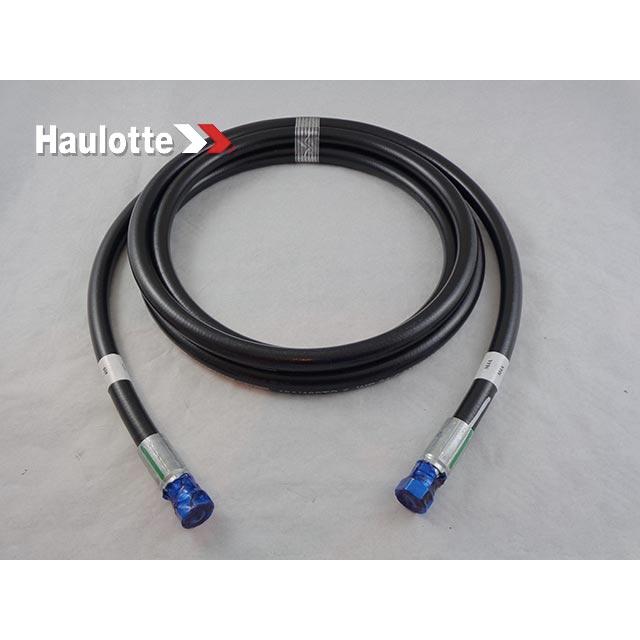 B02-01-0394 Hose, Hydraulic, #6 X 138In With #6 Fmorfs Str (M4A) And #6 Fmorfs Str (#19) | Genuine Haulotte
