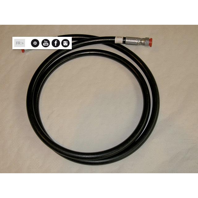 B02-01-0447 Hose Ass'Y, Upper Left Engine, 55Xa Unit | Genuine Haulotte