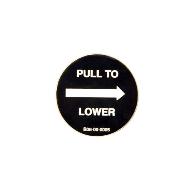 B06-00-0005 Decal 