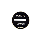 B06-00-0005 Decal "Pull To Lower" | Genuine Haulotte