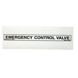 B06-00-0006 Decal-"Emergency Contl Valve" | Genuine Haulotte