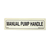 B06-00-0043 Decal-Manual Pump Handle | Genuine Haulotte