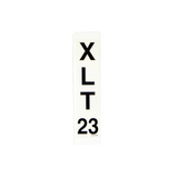 B06-00-0049 Decal-Xlt 23-Black On Clear | Genuine Haulotte
