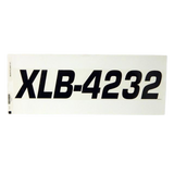 B06-00-0114 Decal-"Xlb-4232In Transfer | Genuine Haulotte