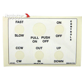 B06-00-0118 Decal"Upper Control Settings" | Genuine Haulotte