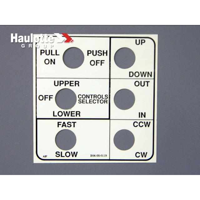 B06-00-0119 Decal 