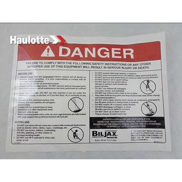 B06-00-0135 Decal-