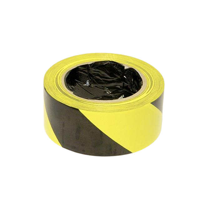 B06-00-0167 Tape-Black & Yellow Stripe 2In 108Ft/Roll #S-383 | Genuine Haulotte