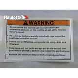 B06-00-0184 Decal-Warn-Do Not Operate... | Genuine Haulotte
