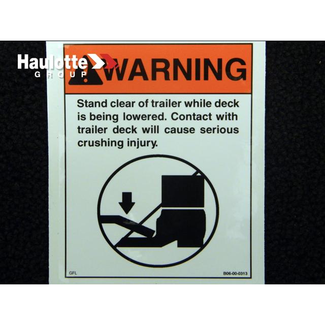 B06-00-0313 Decal-