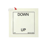 B06-00-0345 Decal-Down/Up 1.75 X 1.75 Die | Genuine Haulotte