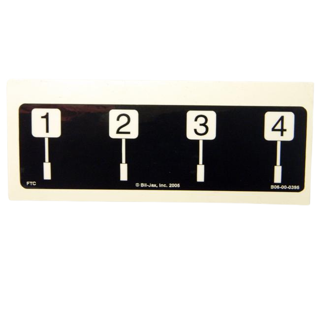 B06-00-0395 5Inwx #Id Decal-Base Control | Genuine Haulotte
